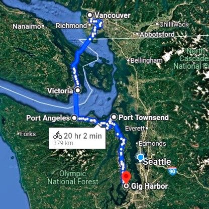 Vancouver to Gig Harbor